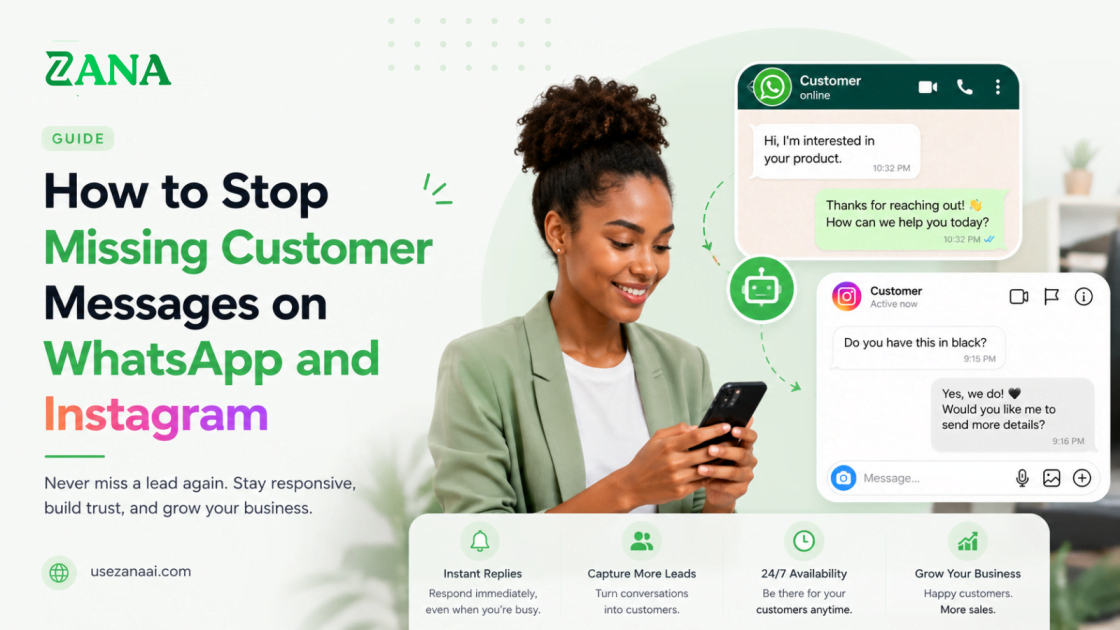 How to Stop Missing Customer Messages on WhatsApp and Instagram